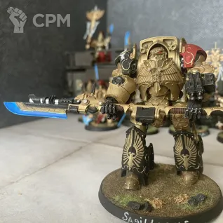 Описание картинки Legio Custodes Contemptor-Achillus Dreadnought от West_Hunter по цене 1 000руб | Свободный Рынок Миниатюр - СРМ