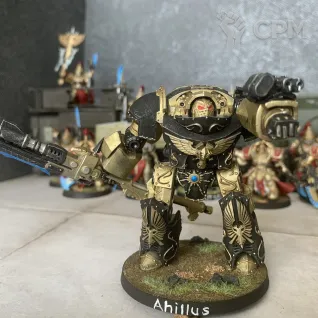 Описание картинки Legio Custodes Contemptor-Achillus Dreadnought от West_Hunter по цене 1 000руб | Свободный Рынок Миниатюр - СРМ
