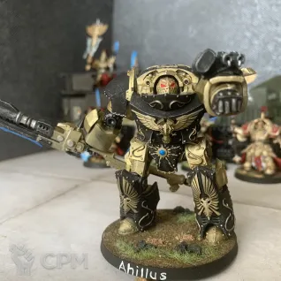 Описание картинки Legio Custodes Contemptor-Achillus Dreadnought от West_Hunter по цене 1 000руб | Свободный Рынок Миниатюр - СРМ