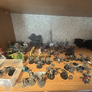 Описание картинки Stormcast eternal army and endless spells от  по цене 30 000руб | Свободный Рынок Миниатюр - СРМ