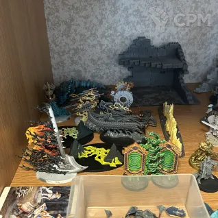 Описание картинки Stormcast eternal army and endless spells от  по цене 30 000руб | Свободный Рынок Миниатюр - СРМ
