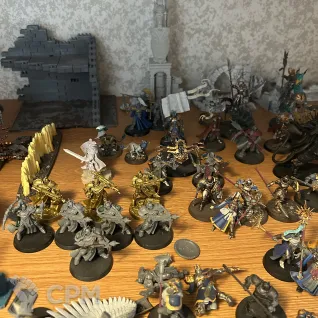 Описание картинки Stormcast eternal army and endless spells от  по цене 30 000руб | Свободный Рынок Миниатюр - СРМ