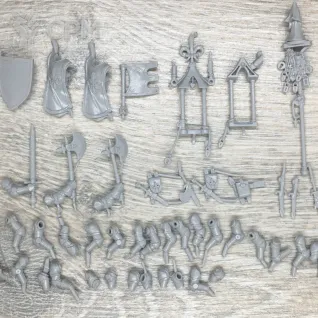 Описание картинки KNIGHTS OF THE KINGDOM ON FOOT( WITH SWORDS). от Craft по цене 1 900руб | Свободный Рынок Миниатюр - СРМ