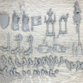 Описание картинки KNIGHTS OF THE REALM ON FOOT. от Craft по цене 1 900руб | Свободный Рынок Миниатюр - СРМ