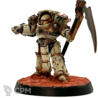 Описание картинки Deathshroud Terminators от KhornyBabe  по цене 4 000руб | Свободный Рынок Миниатюр - СРМ