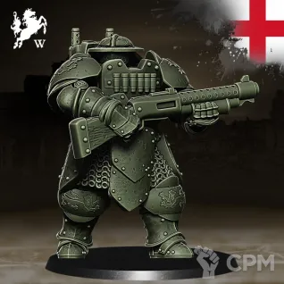 Описание картинки England-Heavy infantry (цена за 1 модель ) от 3D Wargaming по цене 400руб | Свободный Рынок Миниатюр - СРМ