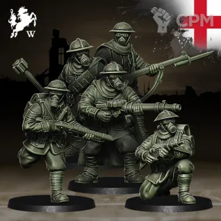 Описание картинки England-Yeomen от 3D Wargaming по цене 825руб | Свободный Рынок Миниатюр - СРМ