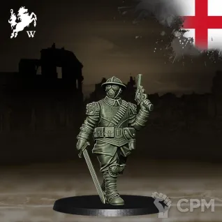 Описание картинки England-Lieutenant от 3D Wargaming по цене 150руб | Свободный Рынок Миниатюр - СРМ