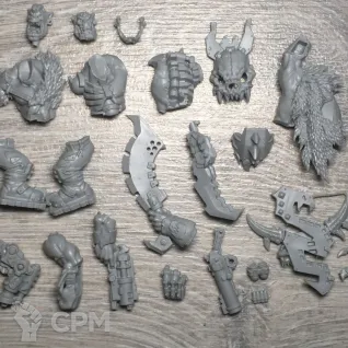 Описание картинки Mozrog Skragbad-Beastboss on Squigosaur от Craft по цене 1 300руб | Свободный Рынок Миниатюр - СРМ