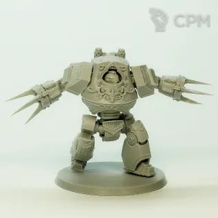 Описание картинки Blood Angels Legion Contemptor-Incaendius Class Dreadnought от Plants vs Zombies по цене 1 550руб | Свободный Рынок Миниатюр - СРМ