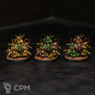 Описание картинки Nurglings от Monger по цене 3 950руб | Свободный Рынок Миниатюр - СРМ