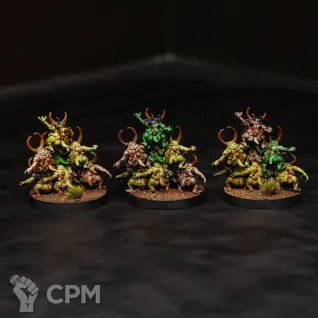 Описание картинки Nurglings от Monger по цене 3 950руб | Свободный Рынок Миниатюр - СРМ