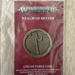 Описание картинки Realm of shyish collectible coin от Alternative Galaxy  по цене 1 000руб | Свободный Рынок Миниатюр - СРМ