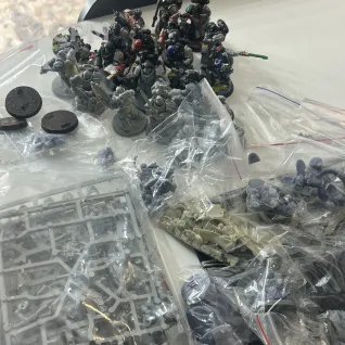Описание картинки Deathwatch warhammer от Nikish19 по цене 7 300руб | Свободный Рынок Миниатюр - СРМ