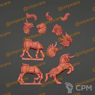 Описание картинки Chaos Knights - Скан от MrMetalHorror по цене 750руб | Свободный Рынок Миниатюр - СРМ