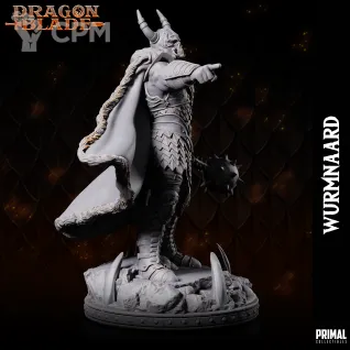 Описание картинки Highlord Wurmnaard от Milestone по цене 180руб | Свободный Рынок Миниатюр - СРМ