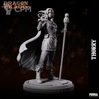 Описание картинки Female wizard  Thorry от Milestone по цене 180руб | Свободный Рынок Миниатюр - СРМ
