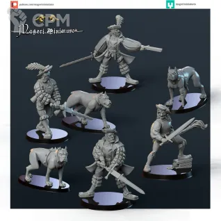 Описание картинки Warband of the Reik от 3D Wargaming по цене 800руб | Свободный Рынок Миниатюр - СРМ