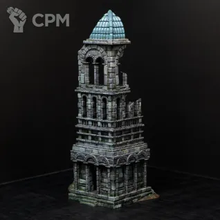 Описание картинки Arkenfel Ruined Tower от Monger по цене 11 950руб | Свободный Рынок Миниатюр - СРМ