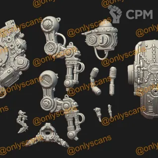Описание картинки Chaos Knights: War Dog Karnivore от Formosa Printing по цене 1 500руб | Свободный Рынок Миниатюр - СРМ