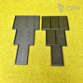 Описание картинки Movements tray для баз 30х60мм 3-2-1 (1шт) от Миниатюры и фигурки по цене 100руб | Свободный Рынок Миниатюр - СРМ