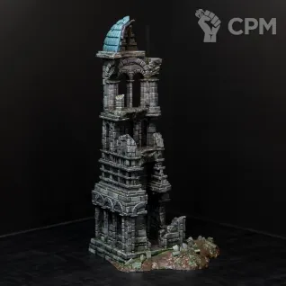 Описание картинки Arkenfel Ruined Tower от Monger по цене 11 950руб | Свободный Рынок Миниатюр - СРМ