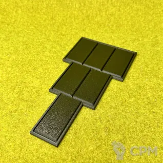 Описание картинки Movements tray для баз 30х60мм 3-2-1 (1шт) от Миниатюры и фигурки по цене 100руб | Свободный Рынок Миниатюр - СРМ