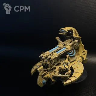 Описание картинки Necron Annihilation Barge от Муса Рза по цене 3 500руб | Свободный Рынок Миниатюр - СРМ