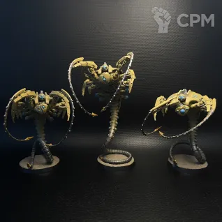 Описание картинки Necron Canoptec Wraiths от Муса Рза по цене 3 000руб | Свободный Рынок Миниатюр - СРМ