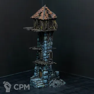 Описание картинки The Watcher's Tower от Monger по цене 11 950руб | Свободный Рынок Миниатюр - СРМ