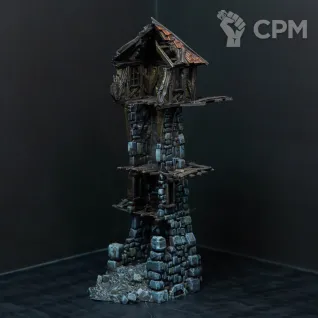 Описание картинки The Watcher's Tower от Monger по цене 11 950руб | Свободный Рынок Миниатюр - СРМ