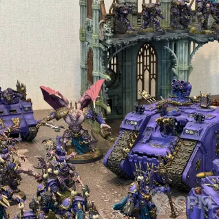 Описание картинки Chaos Space Marines Army от Lik по цене 250 000руб | Свободный Рынок Миниатюр - СРМ
