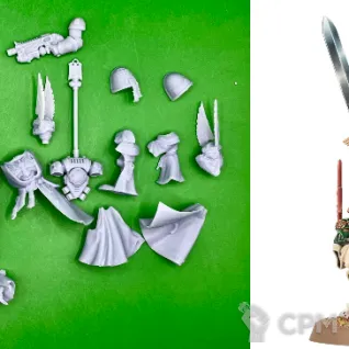 Описание картинки Azrael от 3D Wargaming по цене 350руб | Свободный Рынок Миниатюр - СРМ