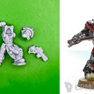 Описание картинки Dark angels Praetor от 3D Wargaming по цене 375руб | Свободный Рынок Миниатюр - СРМ