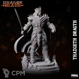 Описание картинки Wizard fighter THAZGETH DRAGTH от Milestone по цене 180руб | Свободный Рынок Миниатюр - СРМ