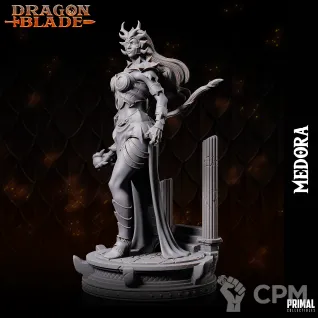 Описание картинки Dark queen dragon Medora от Milestone по цене 180руб | Свободный Рынок Миниатюр - СРМ
