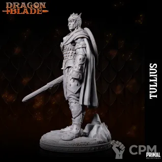 Описание картинки Tullius warrior от Milestone по цене 180руб | Свободный Рынок Миниатюр - СРМ