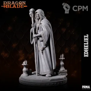 Описание картинки EDHELIEL wizard от Milestone по цене 180руб | Свободный Рынок Миниатюр - СРМ
