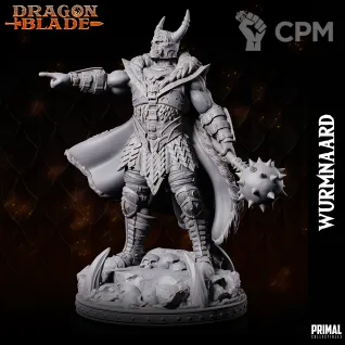 Описание картинки Highlord Wurmnaard от Milestone по цене 180руб | Свободный Рынок Миниатюр - СРМ