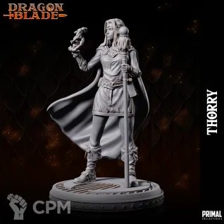 Описание картинки Female wizard  Thorry от Milestone по цене 180руб | Свободный Рынок Миниатюр - СРМ
