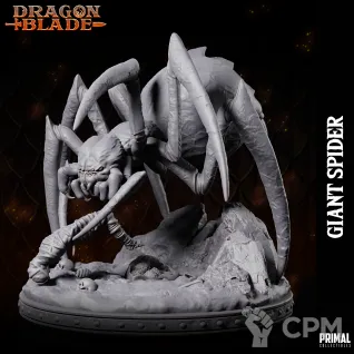 Описание картинки Giant spider от Milestone по цене 770руб | Свободный Рынок Миниатюр - СРМ