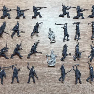 Описание картинки Woodland Indians от Warlord от  по цене 8 000руб | Свободный Рынок Миниатюр - СРМ