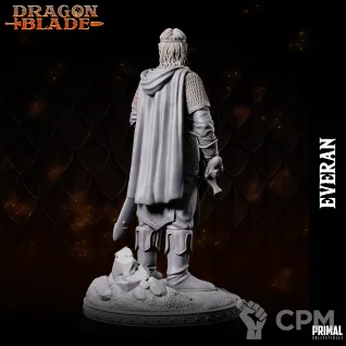 Описание картинки Warrior wizard elf EVERAN от Milestone по цене 180руб | Свободный Рынок Миниатюр - СРМ