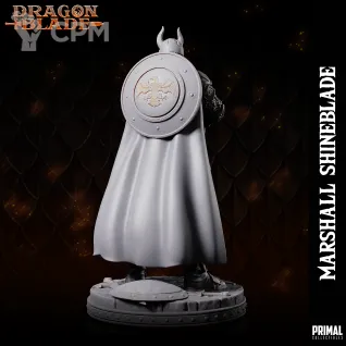 Описание картинки Fighter knight marshall SHINEBLADE от Milestone по цене 180руб | Свободный Рынок Миниатюр - СРМ