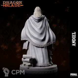 Описание картинки Dark elf wizard Andiel от Milestone по цене 180руб | Свободный Рынок Миниатюр - СРМ