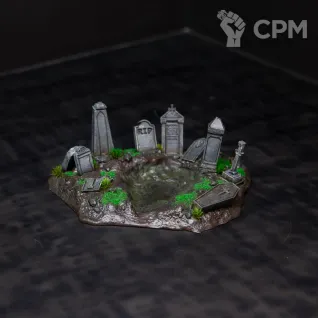 Описание картинки Graveyard Hills от Monger по цене 11 950руб | Свободный Рынок Миниатюр - СРМ