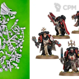 Описание картинки Black Templars Sword Brethren от 3D Wargaming по цене 1 000руб | Свободный Рынок Миниатюр - СРМ