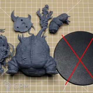 Описание картинки Great Unclean One от Brother Ork по цене 1 450руб | Свободный Рынок Миниатюр - СРМ