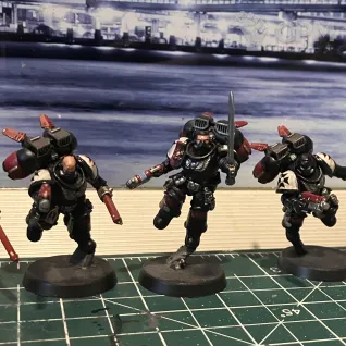 Описание картинки Jump intercessors + 2 капитана от Avokador по цене 1 500руб | Свободный Рынок Миниатюр - СРМ