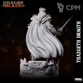 Описание картинки Wizard fighter THAZGETH DRAGTH от Milestone по цене 180руб | Свободный Рынок Миниатюр - СРМ